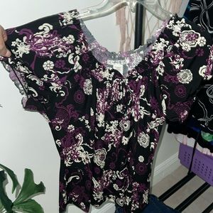 Ladies Short Sleeve Top